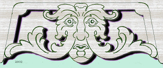 Tischzarge barock
