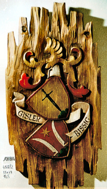 Rustikales Wappen