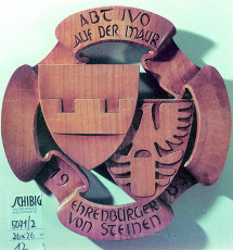 Durchbrochenes Wappen