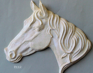 Pferdekopf-Relief